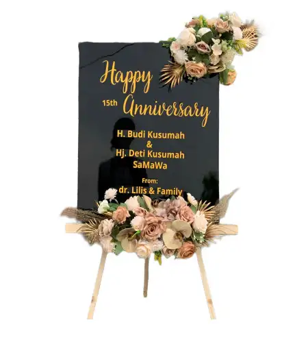 Papan Bunga Akrilik pekalipan