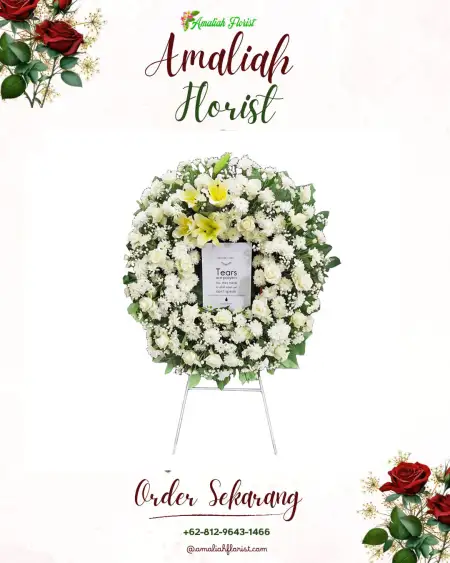 Krans Bunga Duka pekalipan