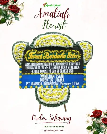 Papan Bunga Duka pekalipan